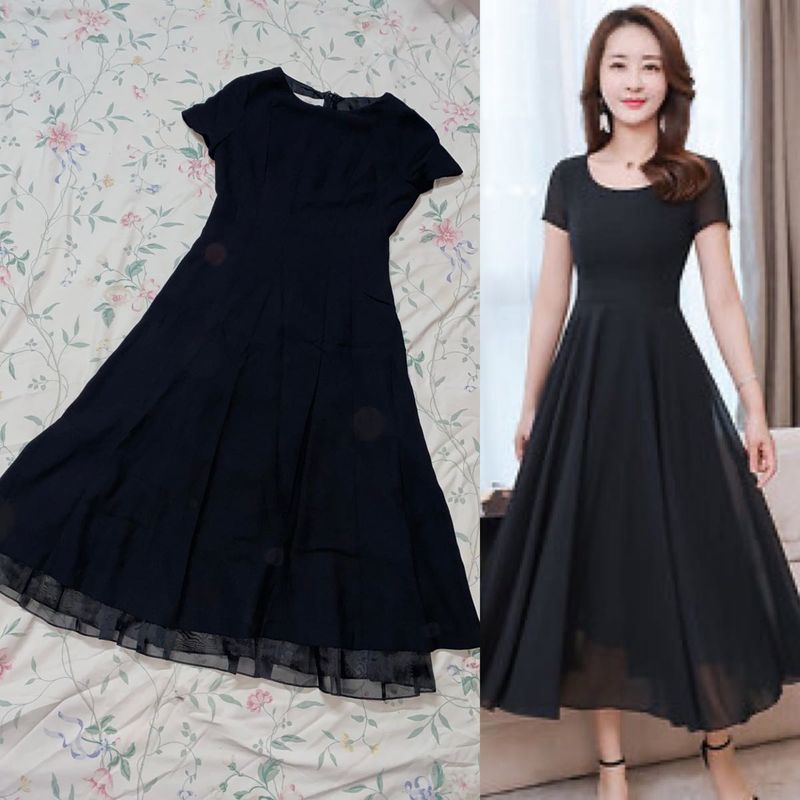 Classy Women Black Dress