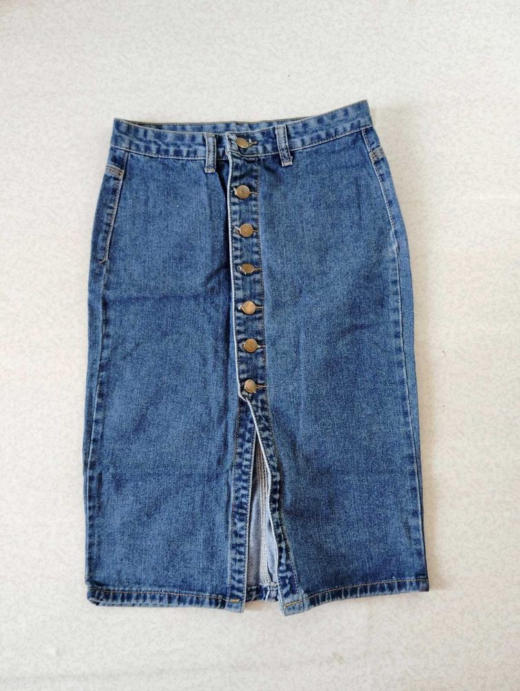 Denim Skirt