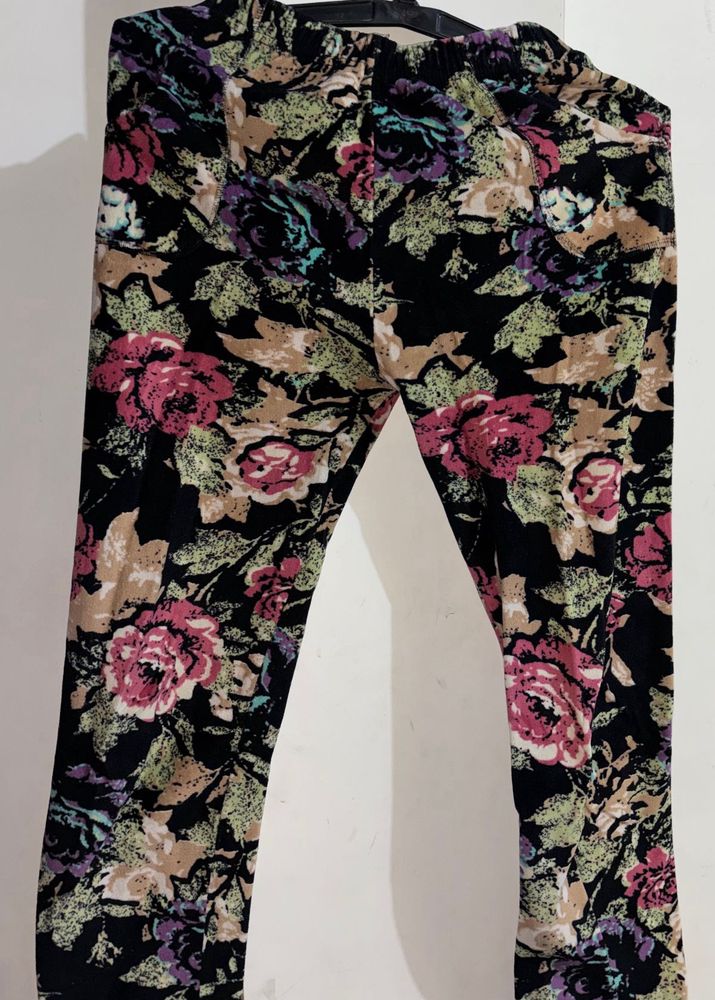Floral Print Leggings