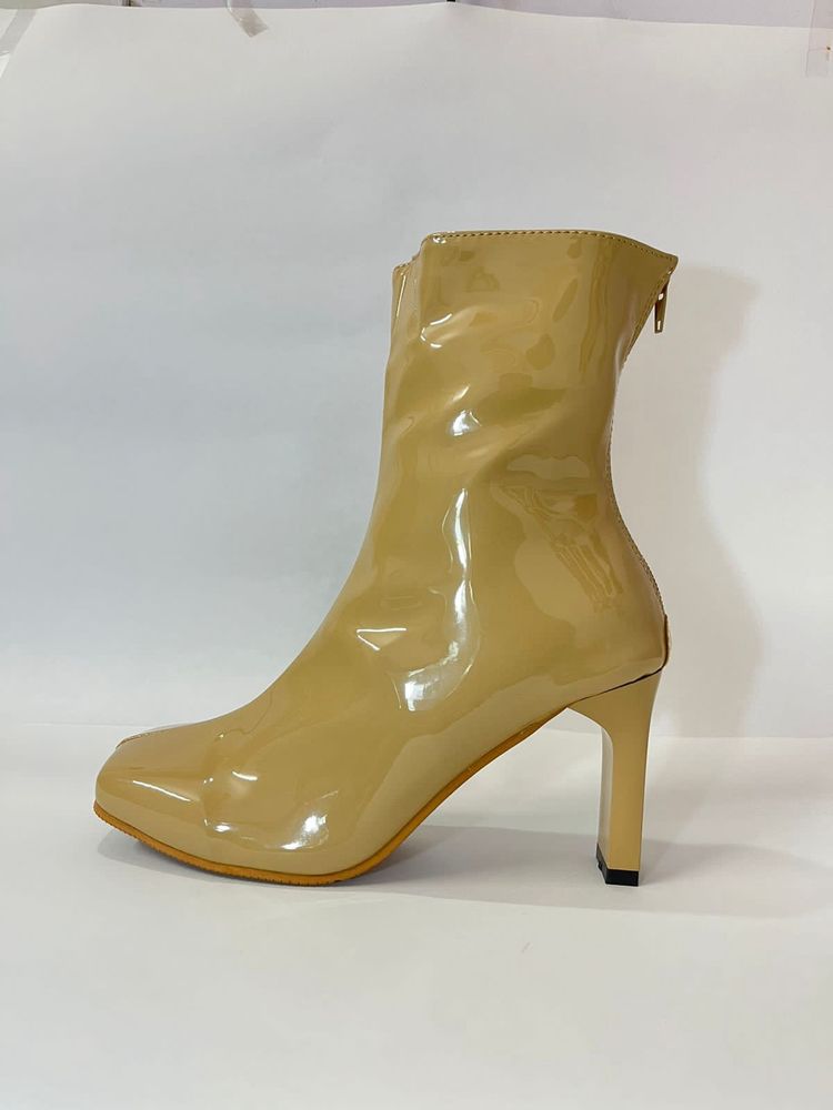 Ankle Length Heel Boots Brand New