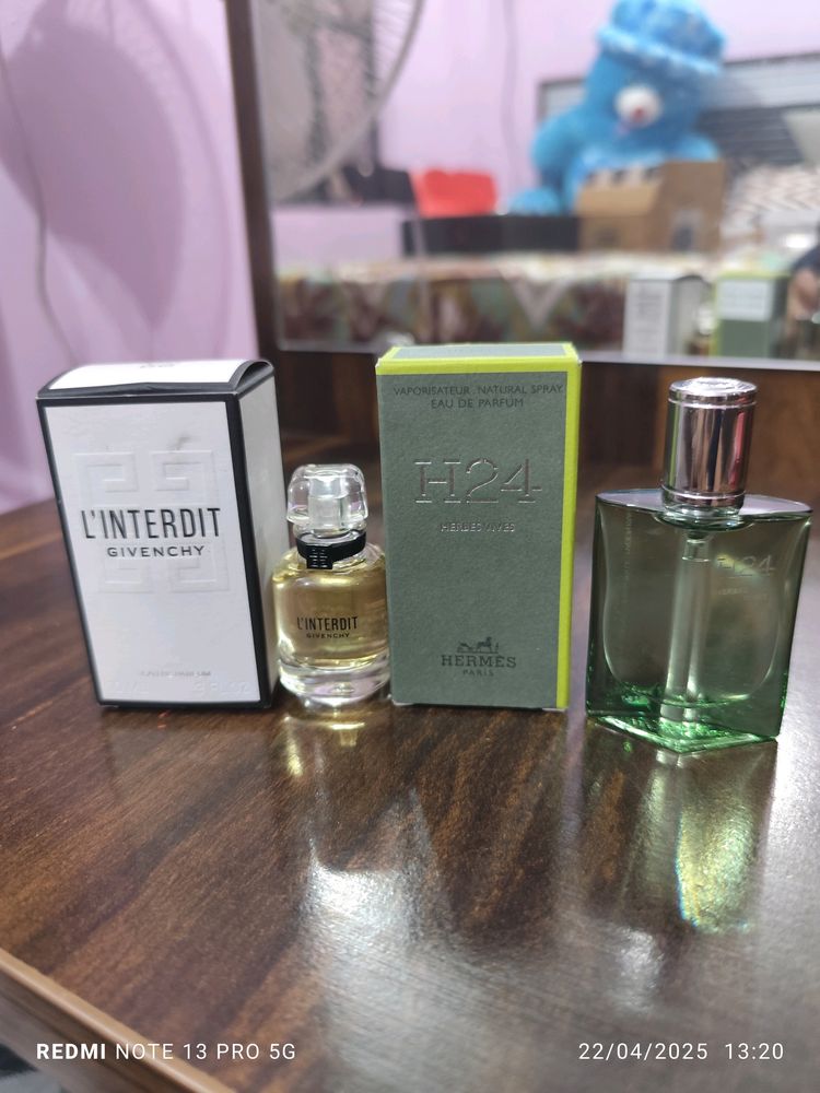 Givenchy &amp; Hermes Perfume Combo