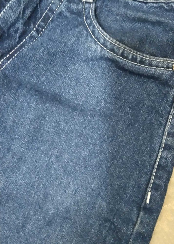 Dark Blue Denim Jeans