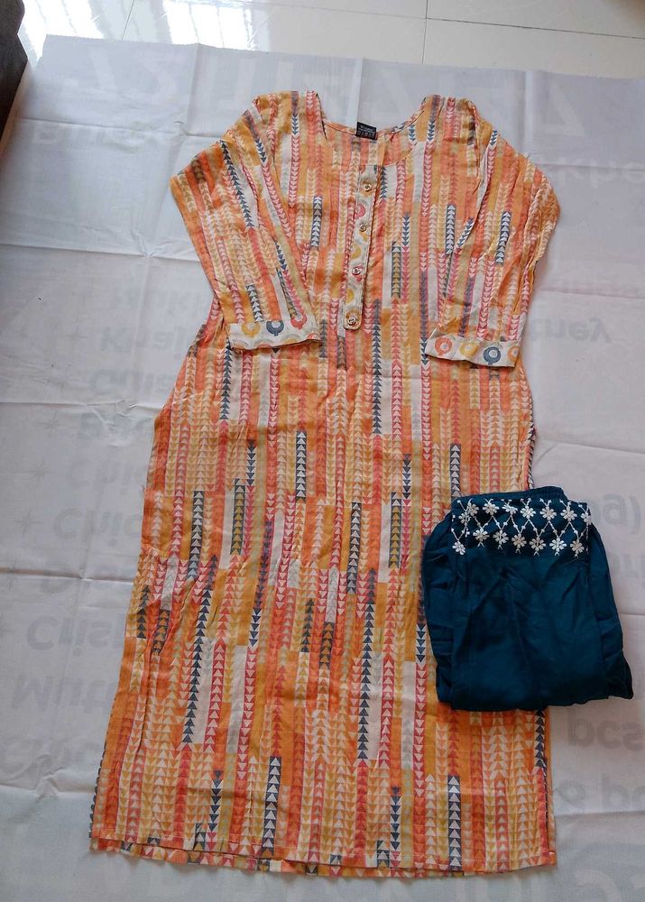 Kurti Pant Set