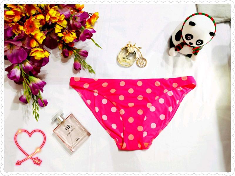 🌈💕Rose Colour Dotted Penty