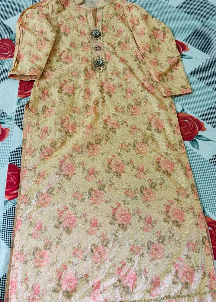 Floral Print Kurti