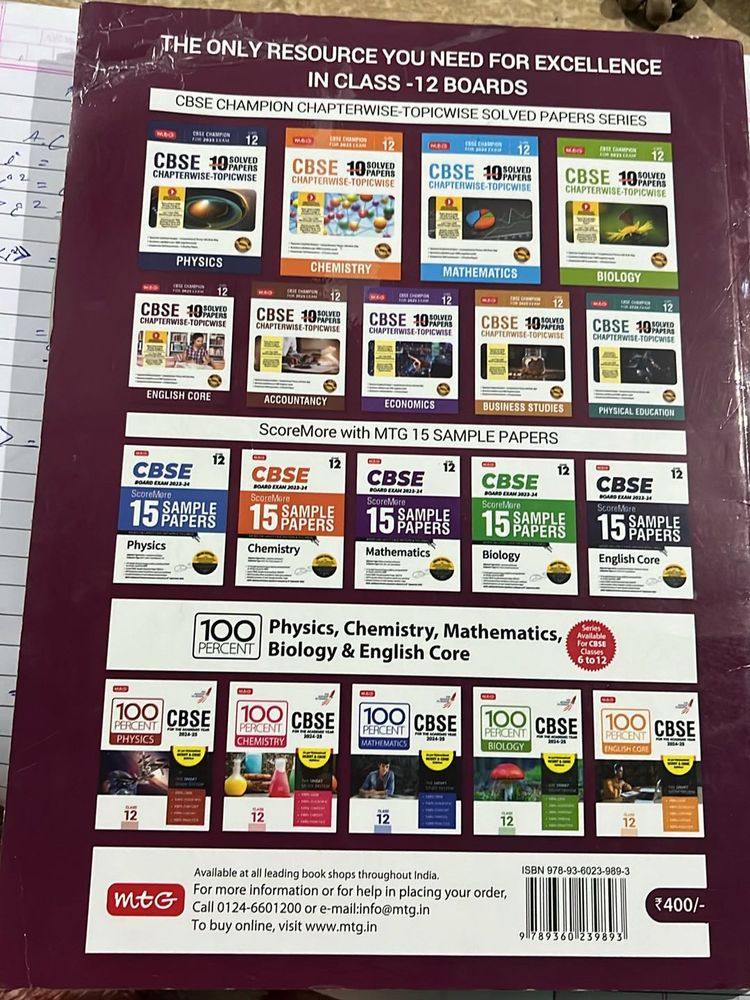 Mtg English Refresher Book