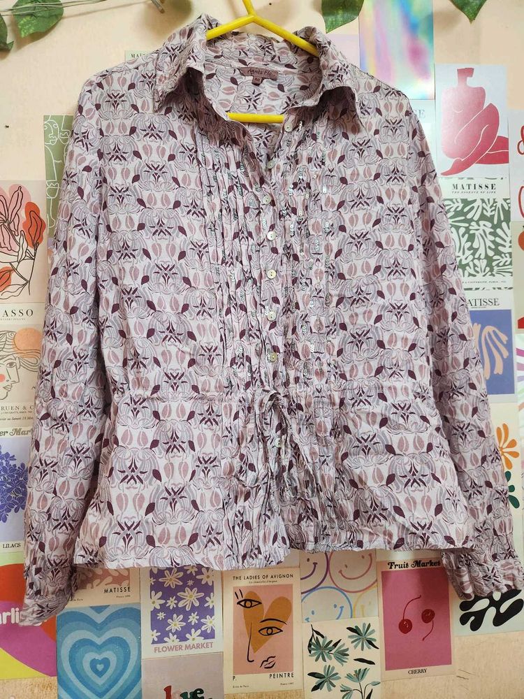 Y2k Cotton Shirt