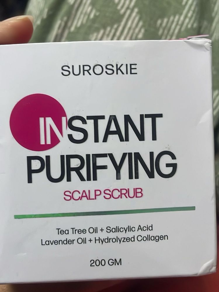Suroskie Instant Purifying Scalp Scrub