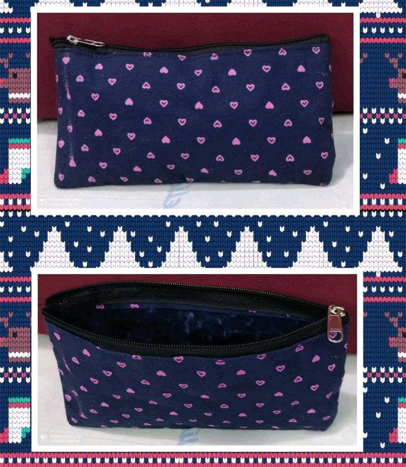 SMALL CANVAS POUCH