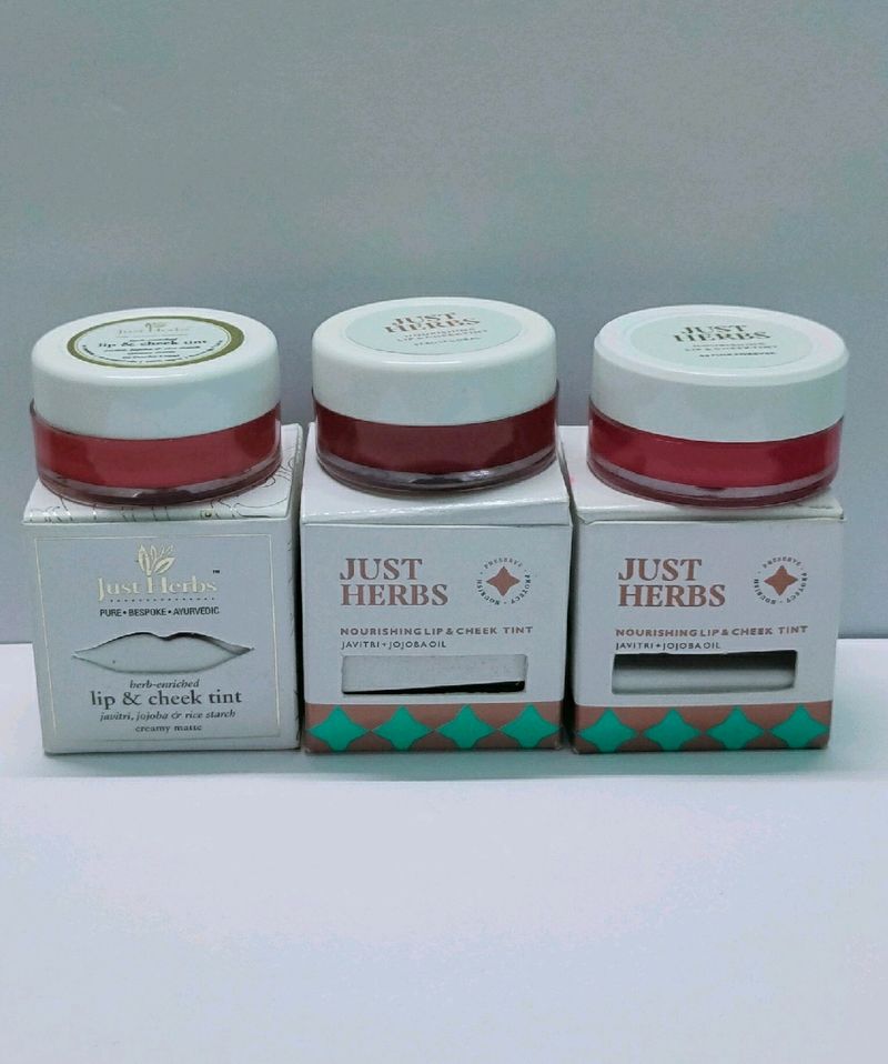 Just Herbs Lip Cheek Tint New ✅💯🎁