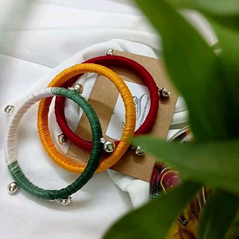 Thread Bangles Set❤️