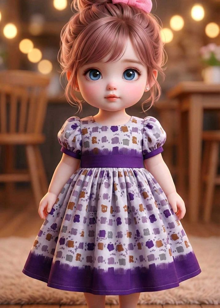 Cute Girls&#39; Dress