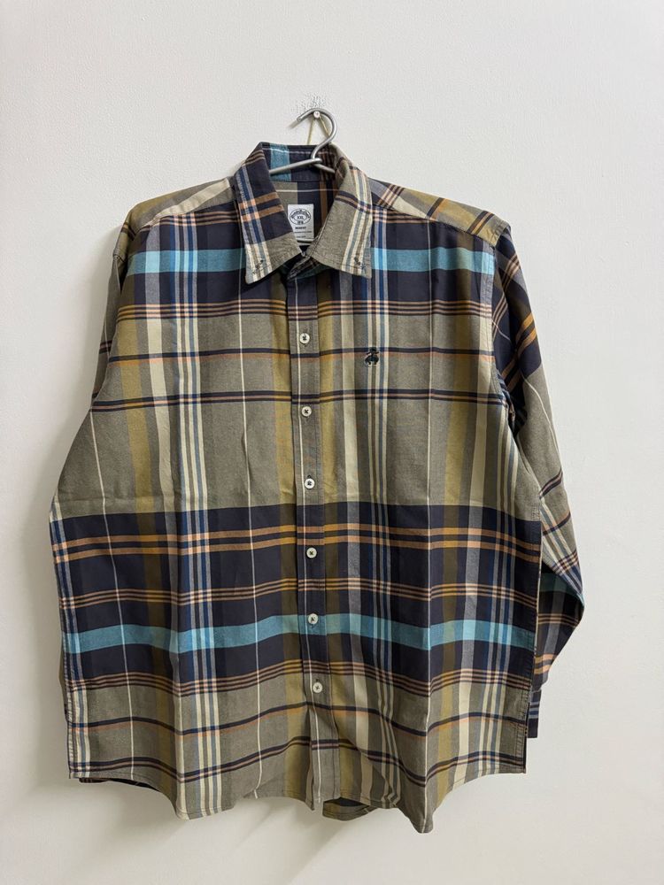 punjabi checkered Brooks Brothers Plaid Shirt