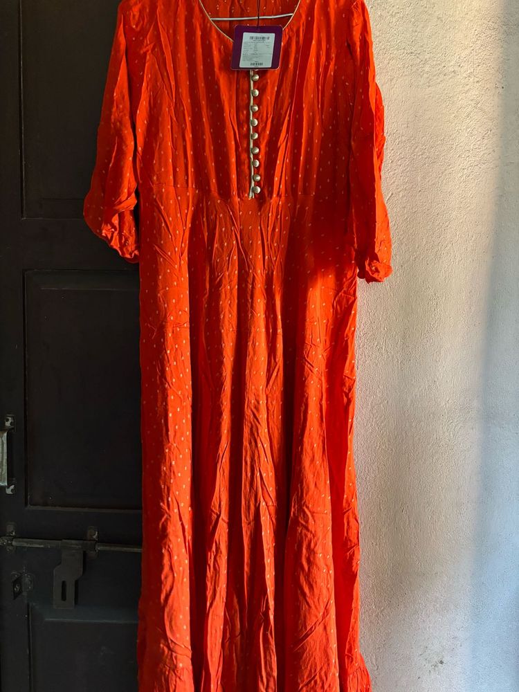 Libas Embroidered Maxi Dress