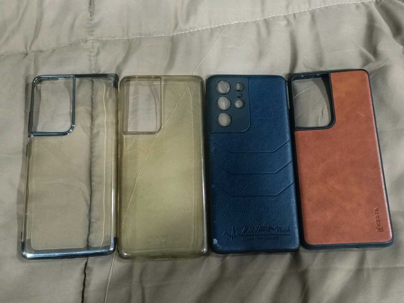 Samsung S21 Ultra Cover Combo Of 4