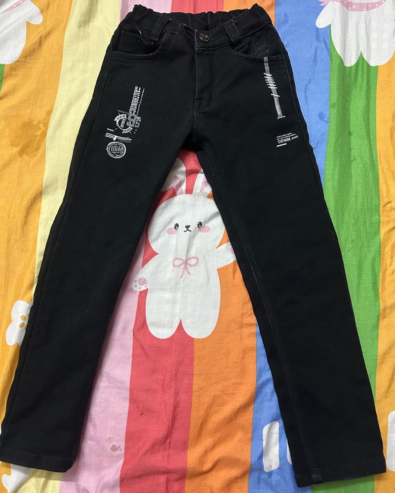 Boys Black Jeans