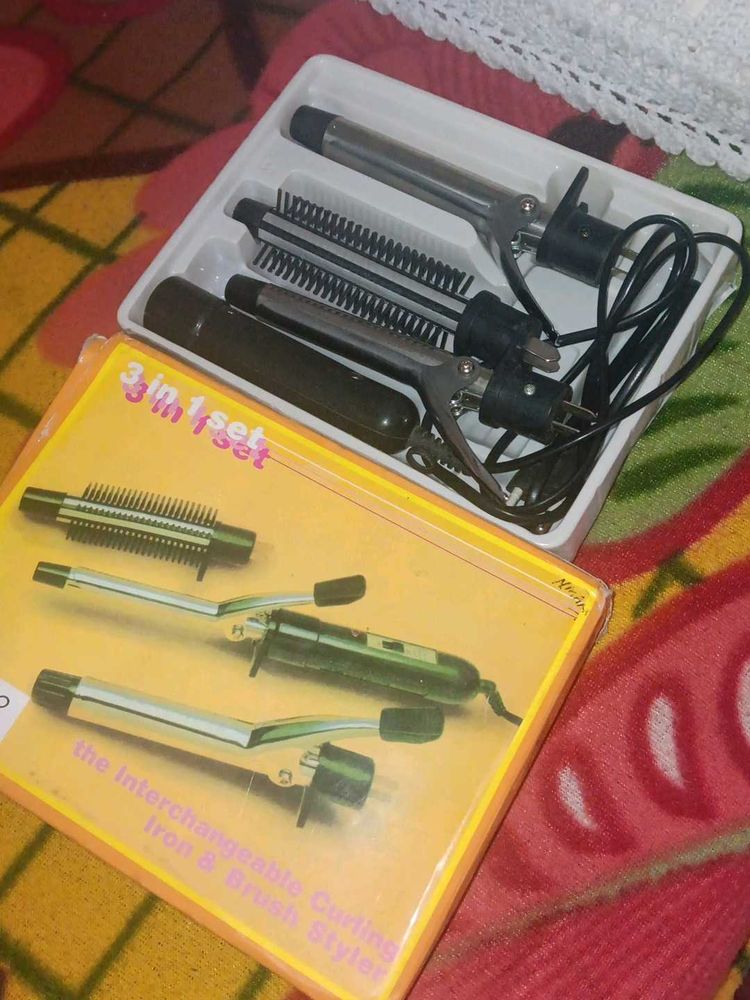 3 In 1 Hair Curling Iron