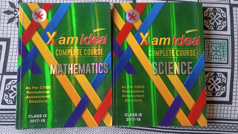 Xam Idea Maths &amp; Sci. Class 9