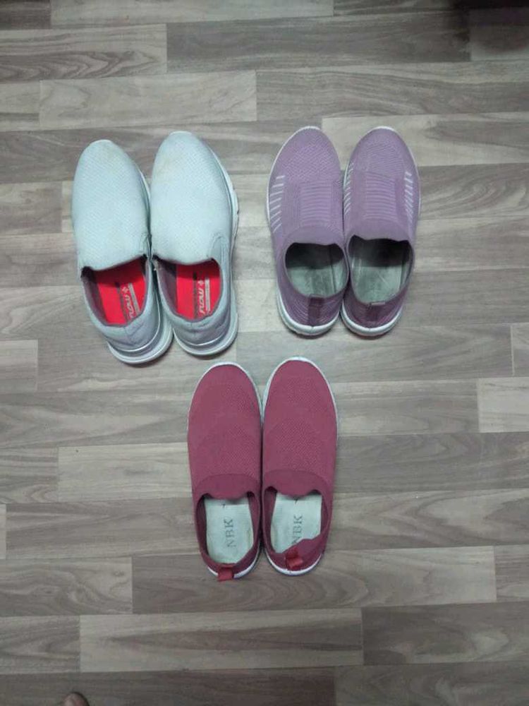 Combo Set Of 3 Shoes