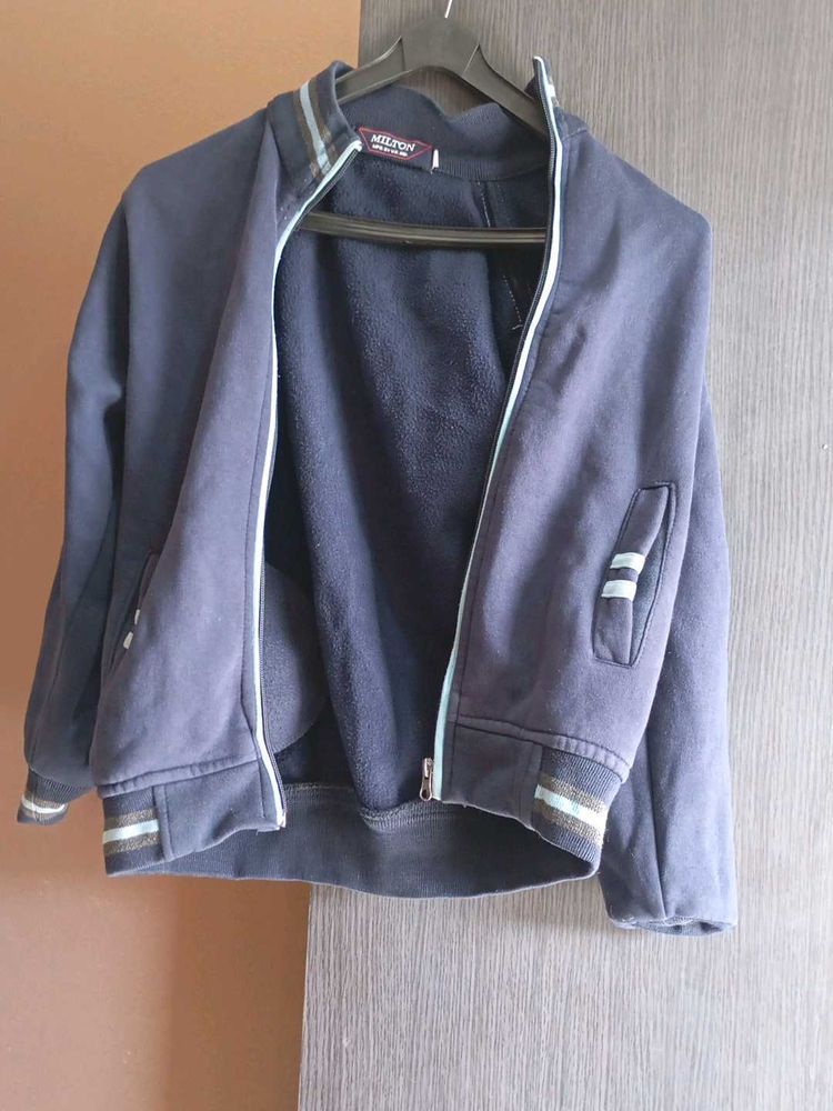 Stylish Navy Blue Jacket