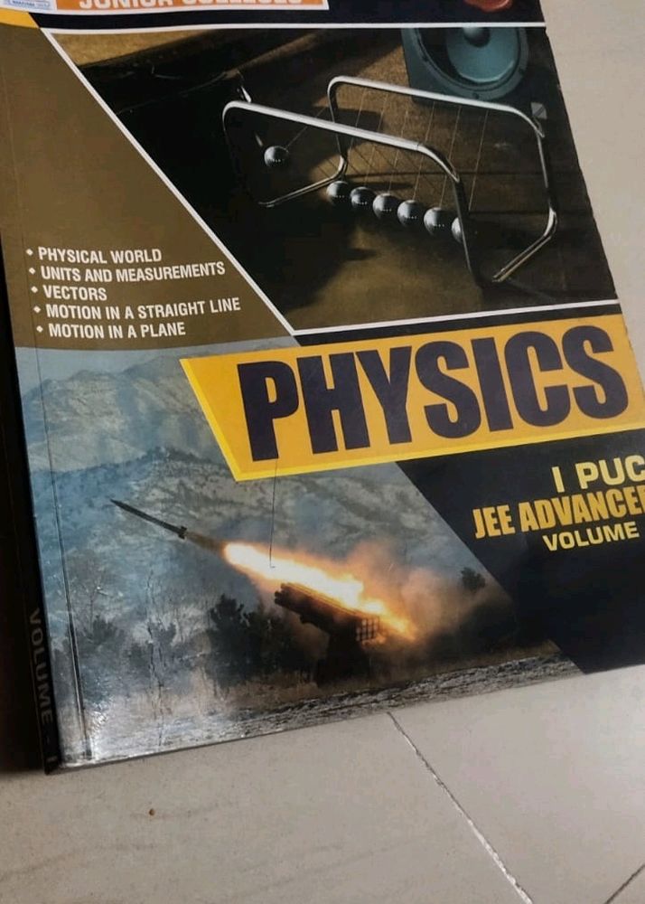 Narayana IIT Institute Physics Vol 1 Jee Advanced