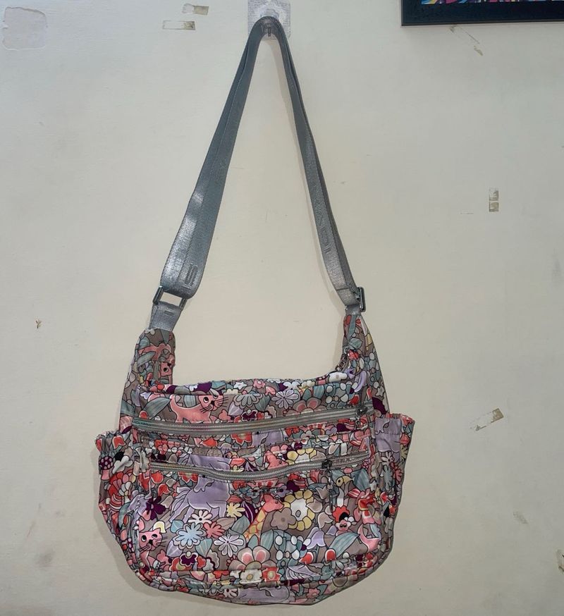 Baggallini Floral Print Shoulder Bag
