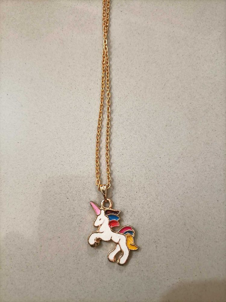 Unicorn Pendant Necklace