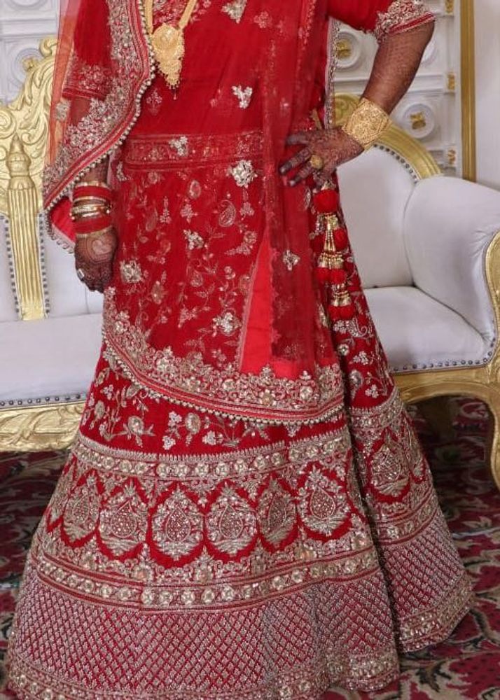 ❤️Red Bridal Lehenga❤️