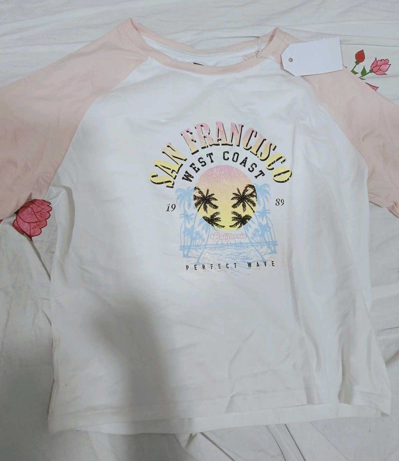 Peach Tshirt