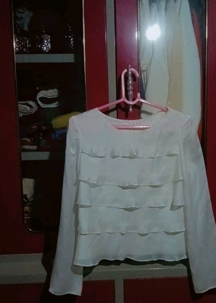 Tiered Ruffle Blouse