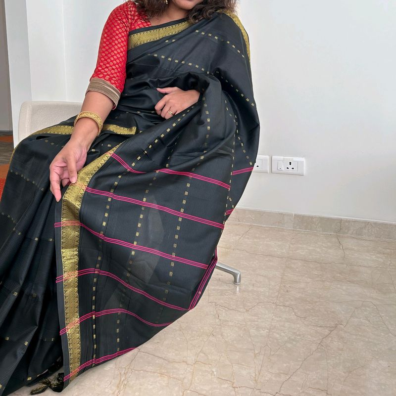 Gorgeous Black Saree