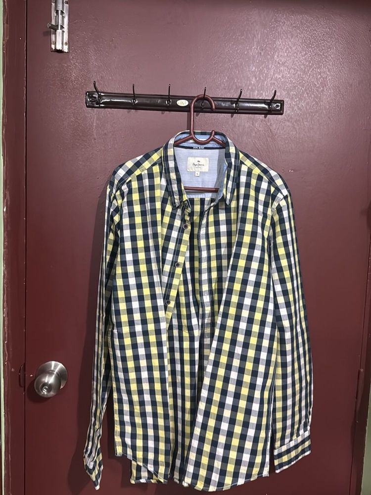 Checked Long Sleeve Shirt