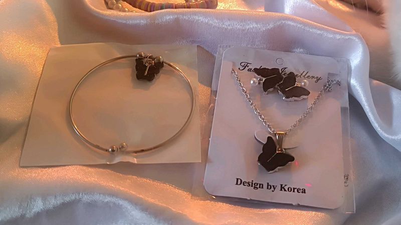 Butterfly Jewelry Set