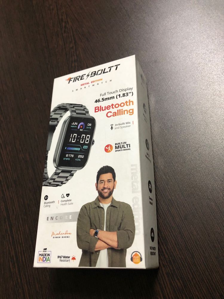 Fire Boltt Smartwatch - Metal Edition