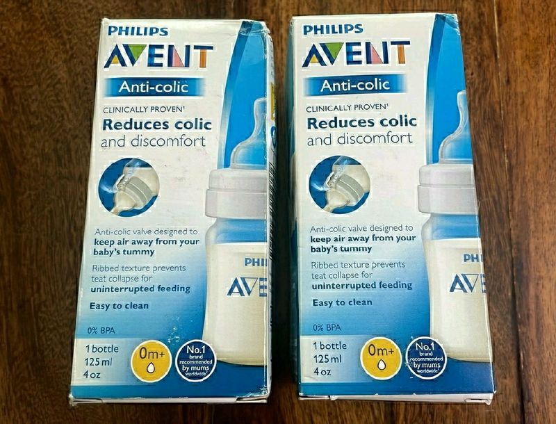 2 New Philips Avent Feeding Bottle