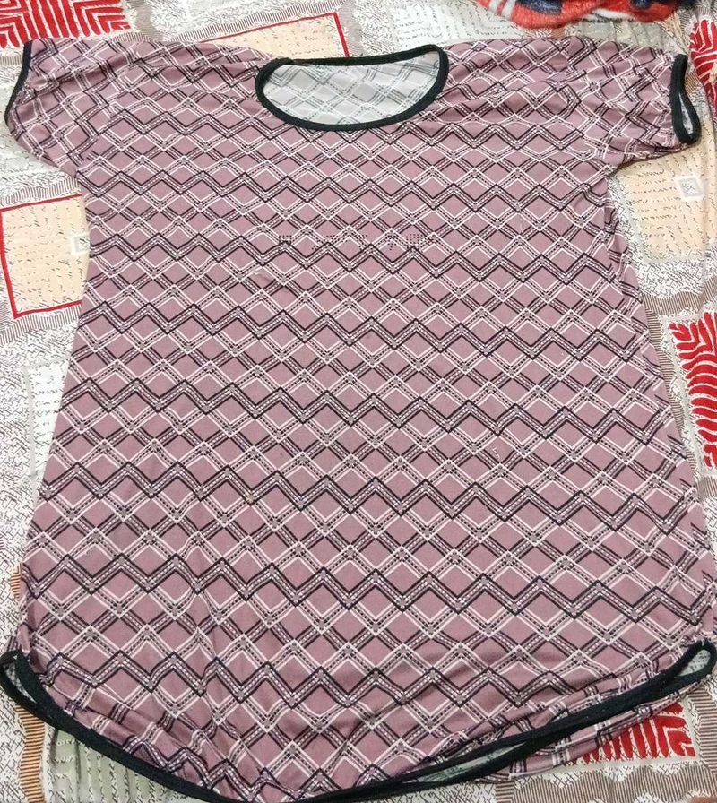 Patterned Casual T-Shirt