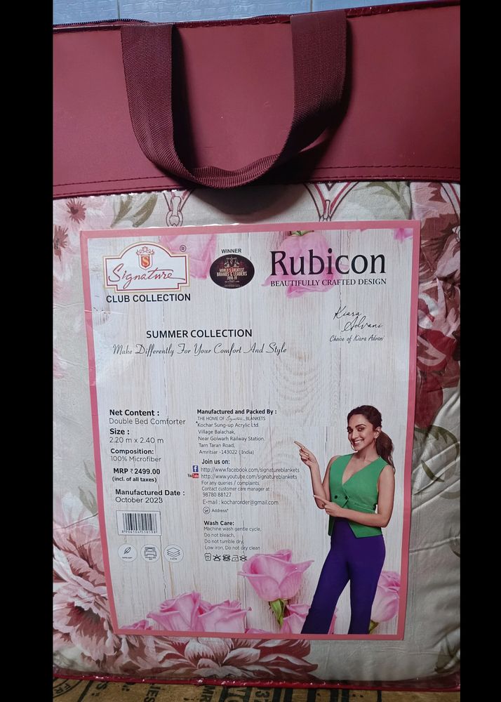 Branded Double Bed Comforter..