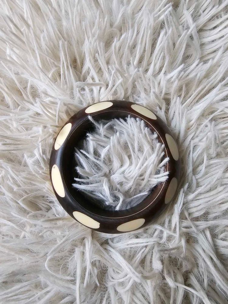 Y2K Wooden Bangle