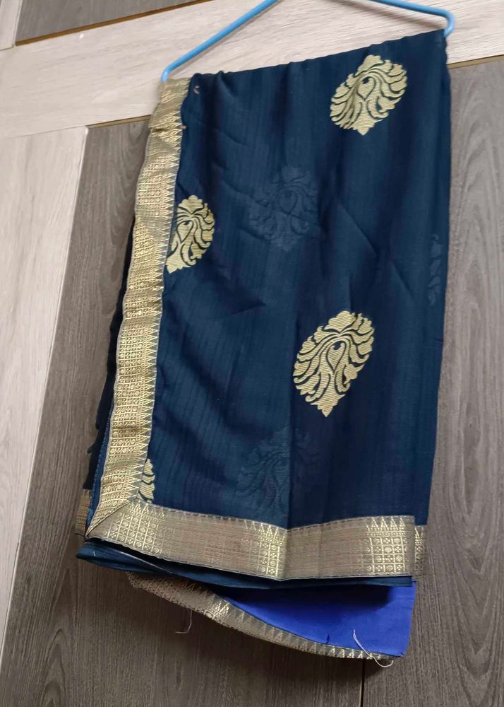 New Saree With Blouse
