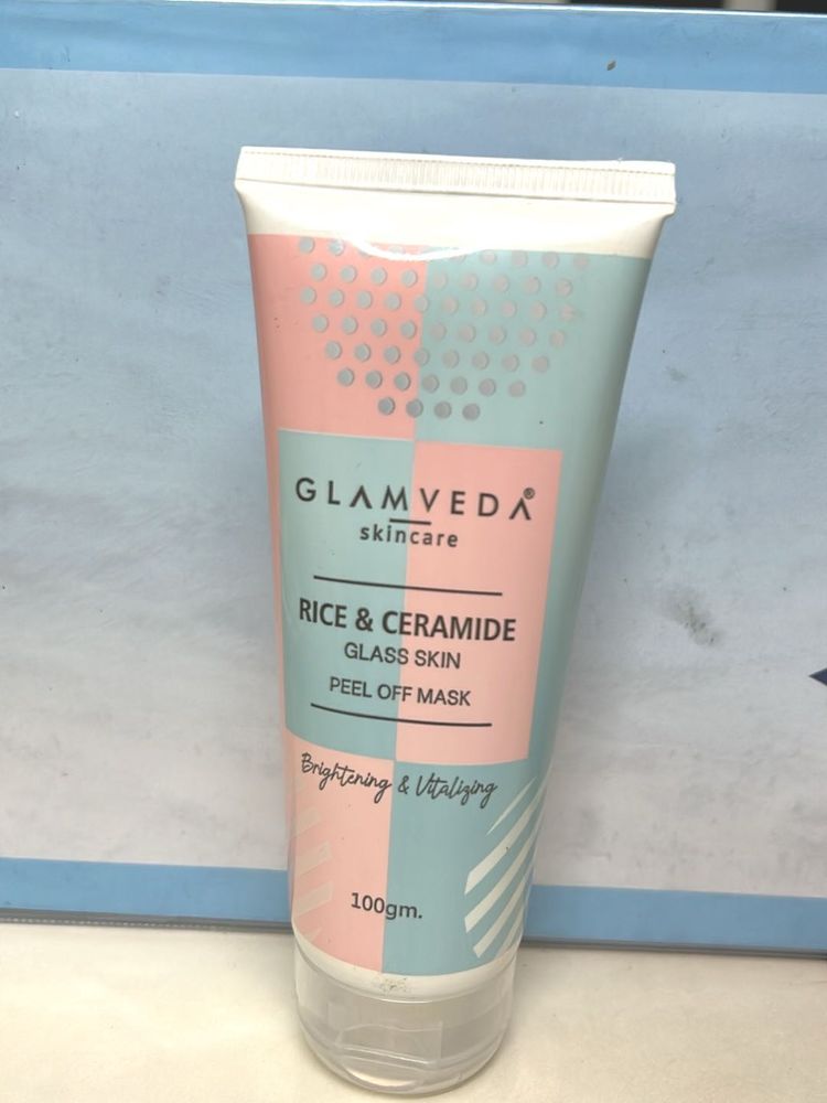 Glamveda Rice &amp; Ceramide Peel Off Mask