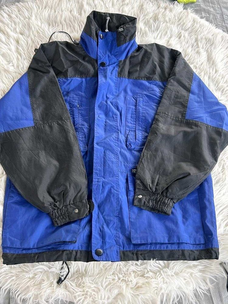 Vintage Blue &amp; Black Jacket