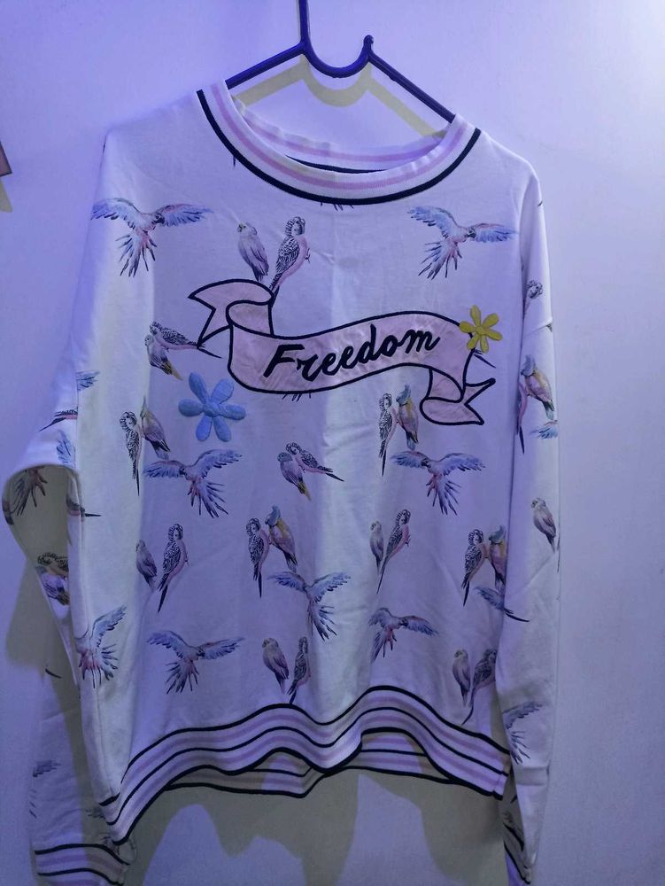 Freedom Bird Print Top