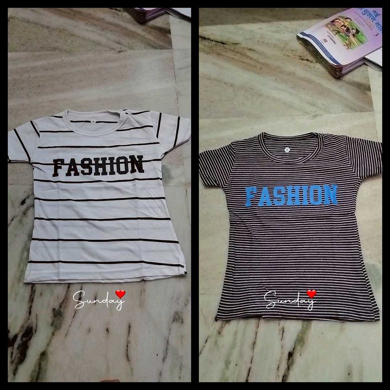 Striped Fashion T-Shirt Bundle
