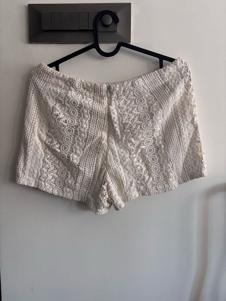 White Shorts