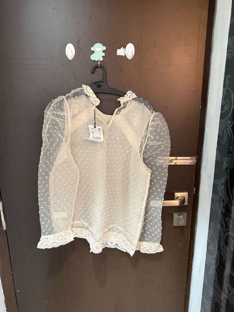 Zara Lace Top
