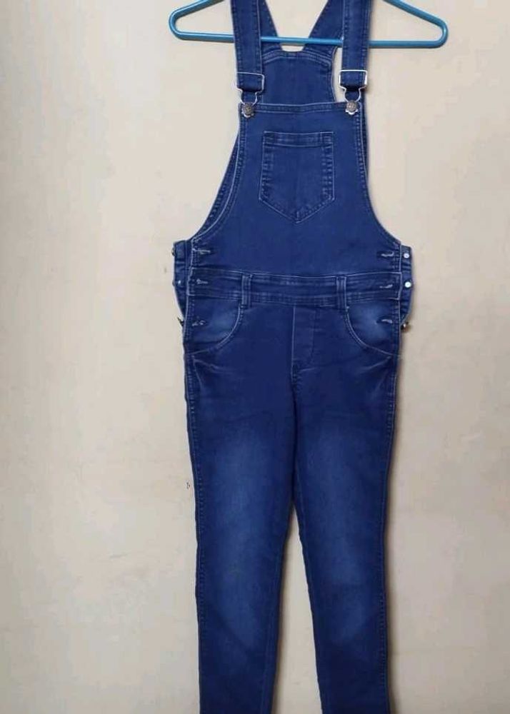 Navu Blue Denim Dungaree