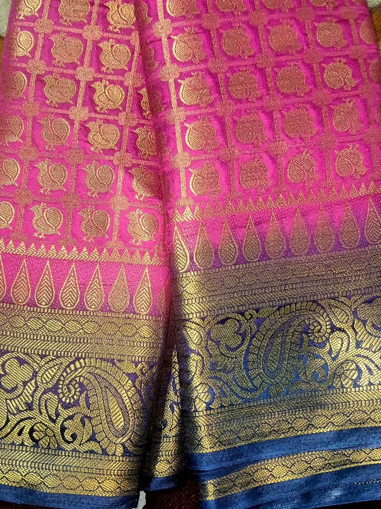 Banarasi  Woven Silk Saree Now @ 1300/