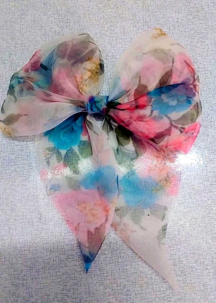 Pinterest Floral Hair Bow