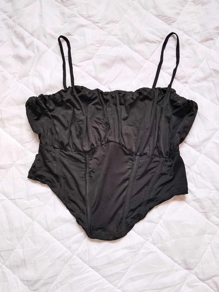 BEAUTIFUL BLACK CORSET TOP