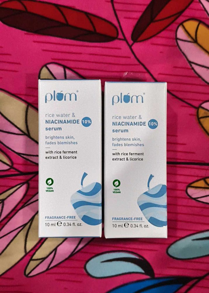 Plum Rice Water &amp; Niacinamide Serum